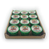 El Pinto front packaging 4oz jar showing label and brand benefits