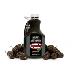 El Yucateco front packaging showing black label and bold smoky branding benefit