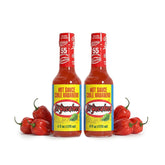 El Yucateco front packaging showing bright red habanero sauce and authentic flavor