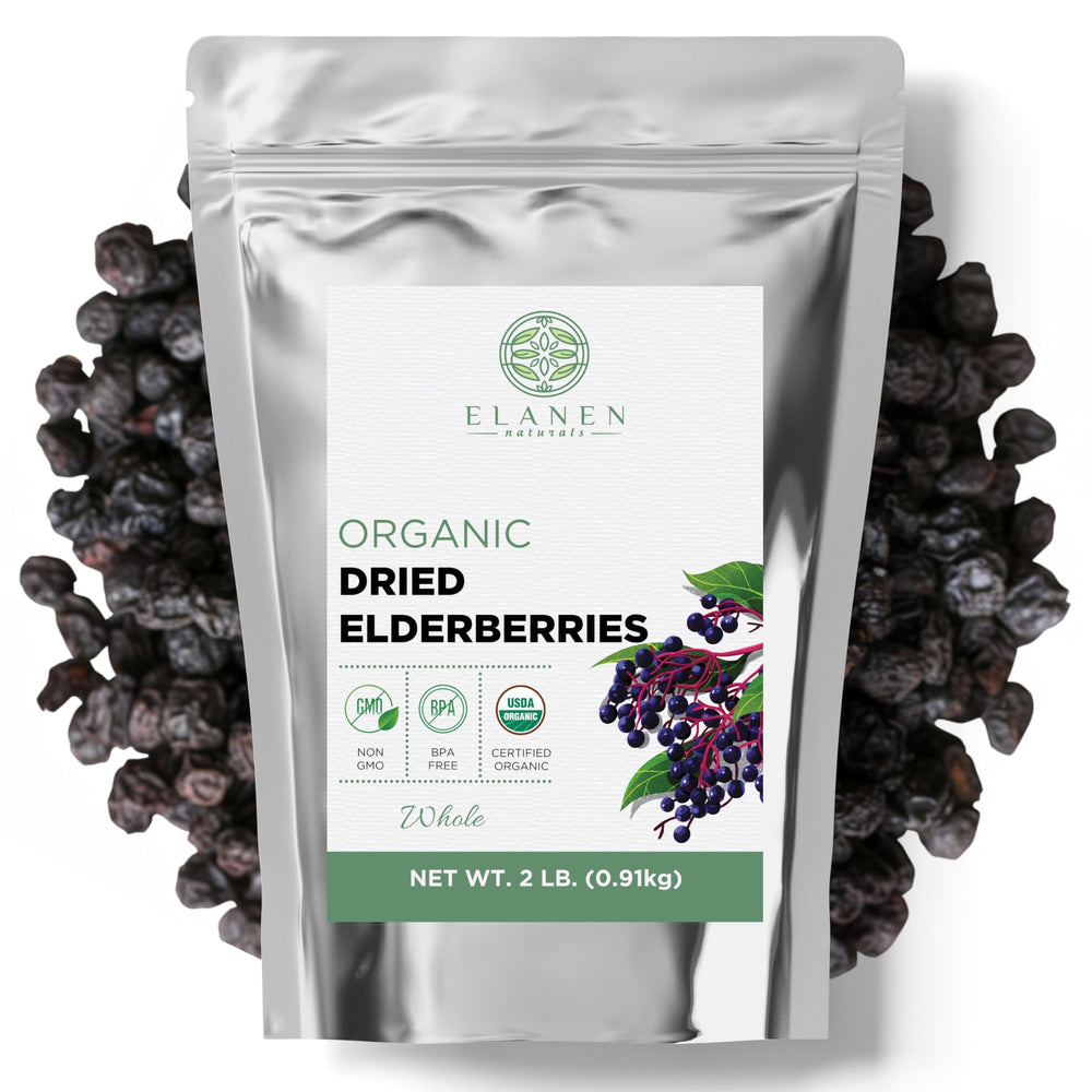 Elanen Naturals front packaging showing resealable bag and weight benefits