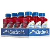 Electrolit Hibiscus front packaging showing vibrant bottles and benefits