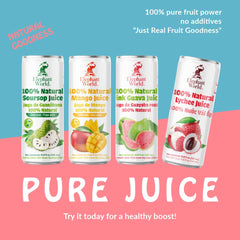 ELEPHANT WORLD guava label detail displaying natural ingredients benefit