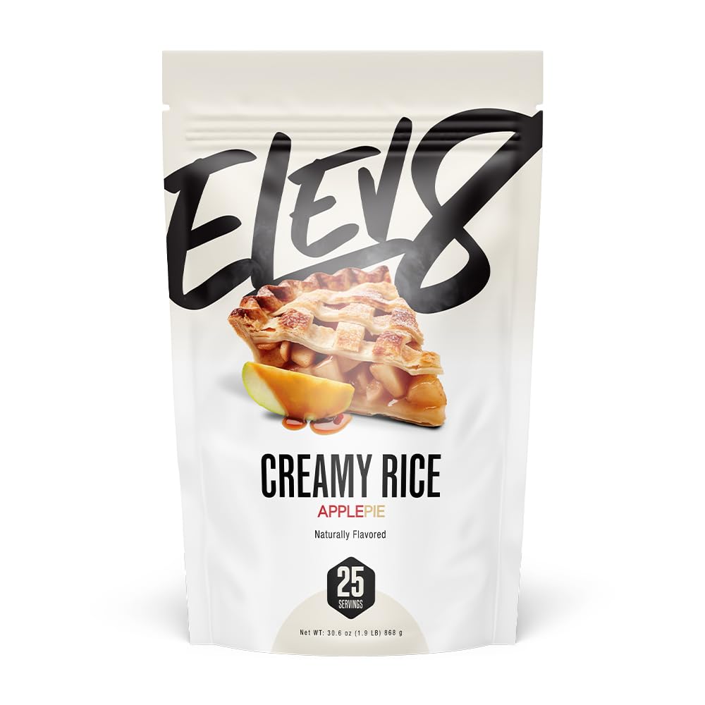 Elev8 Foods front packaging showing product and servings benefit