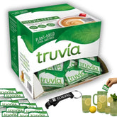 ELI&VAL Truvia front packaging showing quantity and convenience