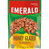 Emerald front pack showing resealable 5.5oz bag and brand visibility, ideal for pantry
