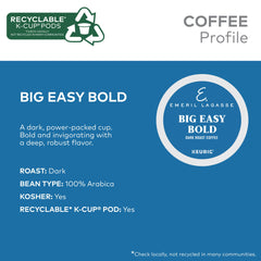 Emeril pod close-up showing lid detail and freshness-sealed design