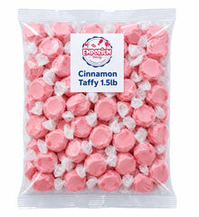 Emporium Candy close-up of taffy texture highlighting soft, chewy bite benefit