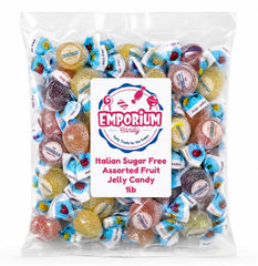 EMPERIUM CANDY individually wrapped candies close-up, hygienic single-serve convenience