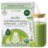 Encha front packaging single-serve box showing 30 sticks and brand clarity benefit