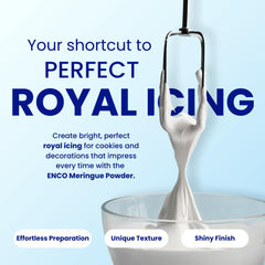 ENCO powder texture close up highlighting smooth blend and consistent mixability