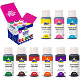 ENCO front packaging showing nine gel bottles for easy palette selection