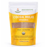 EnerHealth Cocoa Mojo front packaging showing organic label and benefits
