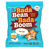 Enlightened front packaging showing single-serve sea salt bag, convenient snack