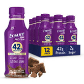 Ensure milk chocolate front packaging showing product and benefit