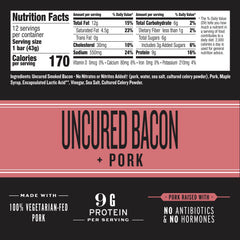 EPIC close-up of a single pork bar highlighting savory texture and appeal