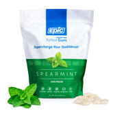 Epic front packaging of 1000-piece spearmint gum showing brand and freshness benefit