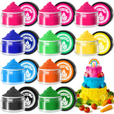 ERCorArt front packaging showing ten plant-based color jars and labels for easy selection
