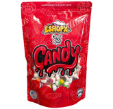 EShopX front packaging showing colorful rainbow pieces and resealable bag for freshness