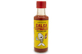 Espinaler bottle front label showing sauce branding and bright color, enhances dishes