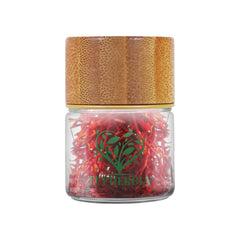 Eupherbia close-up of red saffron threads highlighting intense color benefit