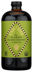 Explorer Cold Brew Classic front bottle showing label and size, convenient concentrate