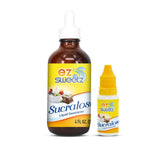 EZ-Sweetz 4oz glass bottle front view showing brand and long-lasting benefit