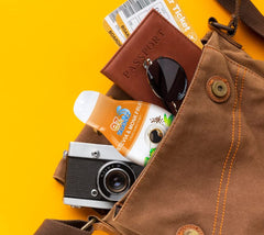 EZ-Sweetz next to a coffee mug showing compact size and travel convenience