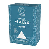 Falksalt front packaging showing 8.8 oz container and clean gourmet presentation benefit