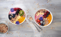 Familia muesli served in bowl with milk for a filling breakfast boost
