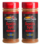 Famous Dave's front packaging showing bold branding and spicy benefit