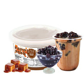 Fanale front packaging showing one-pound popping boba pouch and convenience
