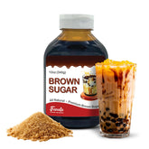 Fanale bottle front label showing 12 oz and rich brown sugar flavor benefit