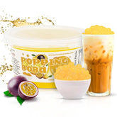 Fanale front packaging showing 1 lb pouch with bright passion fruit appeal