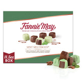 Fannie May front box view showing 11.5 oz gift packaging and brand appeal