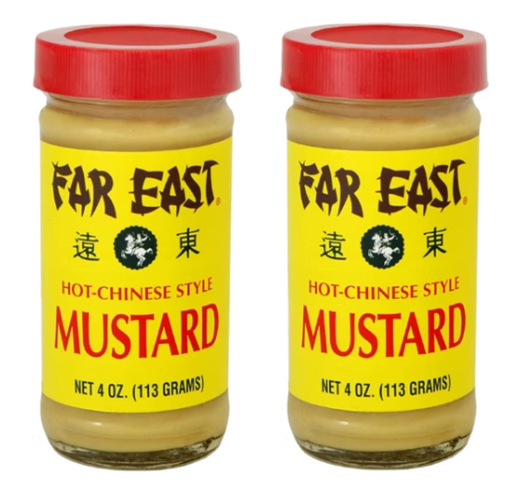 Far East jar front packaging showing label and sealed lid for convenience