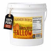 Farmer Bob's tub front view showing brand and resealable packaging benefit