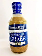 Farmer Boy front packaging showing label and 16 oz bottle, highlighting authentic flavor