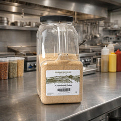 Farmersville Spice Co granule close-up shows texture and easy dispersion advantage