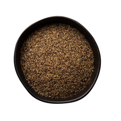 Farmersville Spice Co close-up coarse grind texture highlighting bold visual appeal