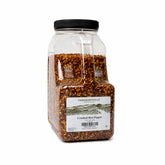Farmersville Spice Co front jug showing label and handle for easy dispensing
