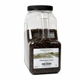 Farmersville Spice Co front packaging 5 lb jug showing durable handle and label benefit convenience