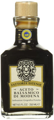 Fattoria Estense front packaging showing elegant label and size benefits