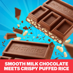 Open 24-count box of Feastables bars displayed for sharing and storage convenience