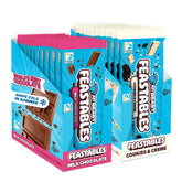 Feastables MrBeast front packaging showing box and count for easy gifting