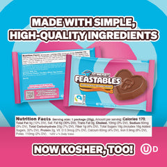 Feastables cup in hand showing size and portion control benefit