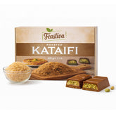 Feastiva front packaging showing 500g kataifi, easy storage benefit