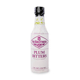 Fee Brothers plum bitters front bottle showing size and design for precise dosing