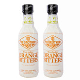 Fee Brothers bottle front packaging showing label and twin-pack for easy stocking benefit