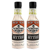 Fee Brothers bottle front packaging showing 5 oz two-pack and cocktail-ready benefit