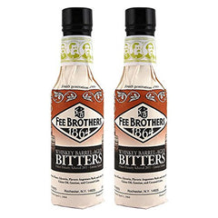 Fee Brothers bottle front packaging showing 5 oz two-pack and cocktail-ready benefit